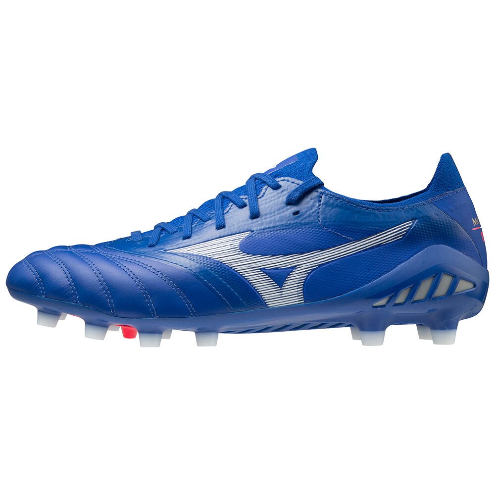 Mens Mizuno Morelia Neo 3 Beta Elite Soccer Cleats Blue/White Philippines (SDIZAQ278)